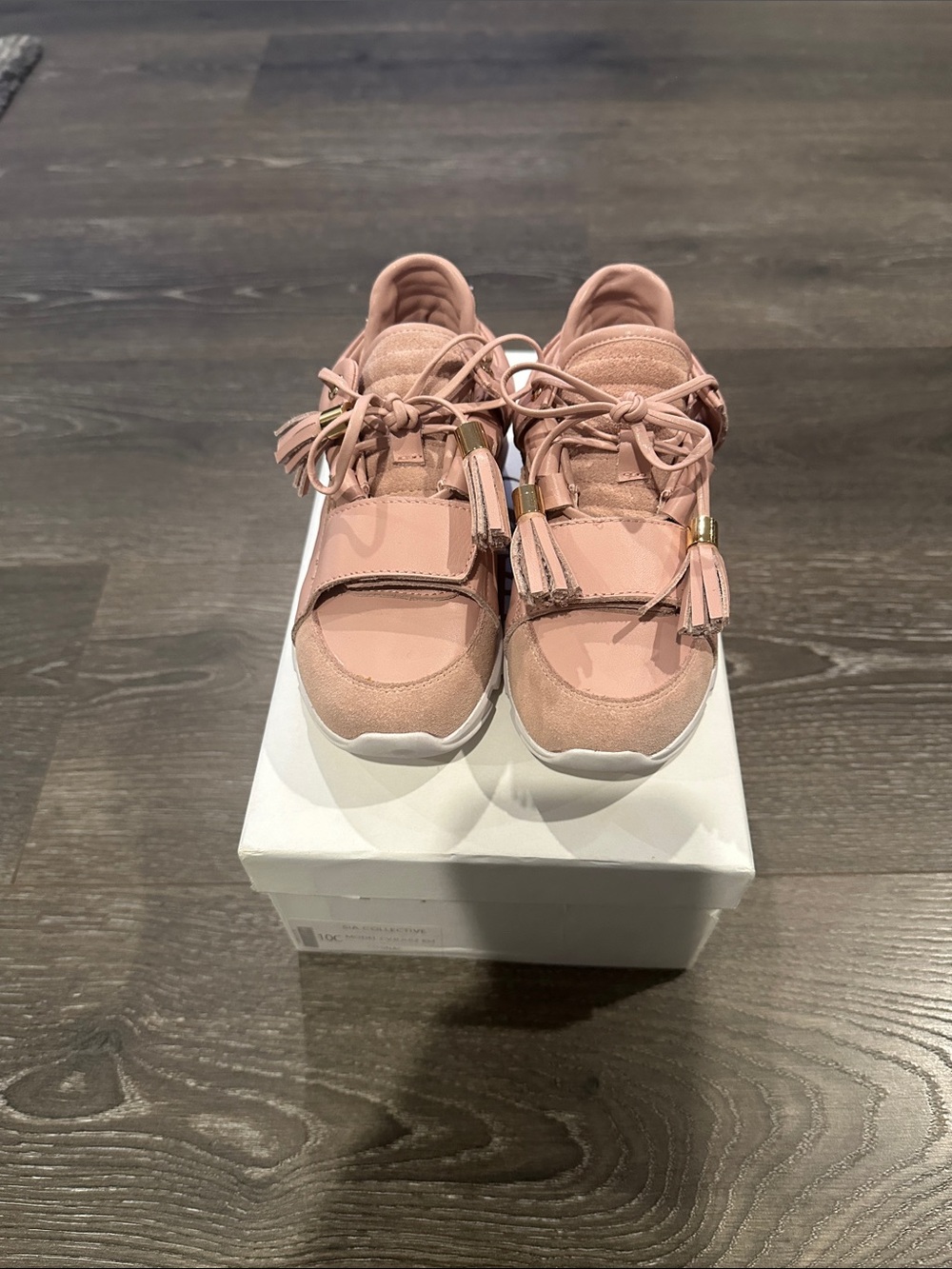 SIA Kids Blush Pink Fashion Sneakers